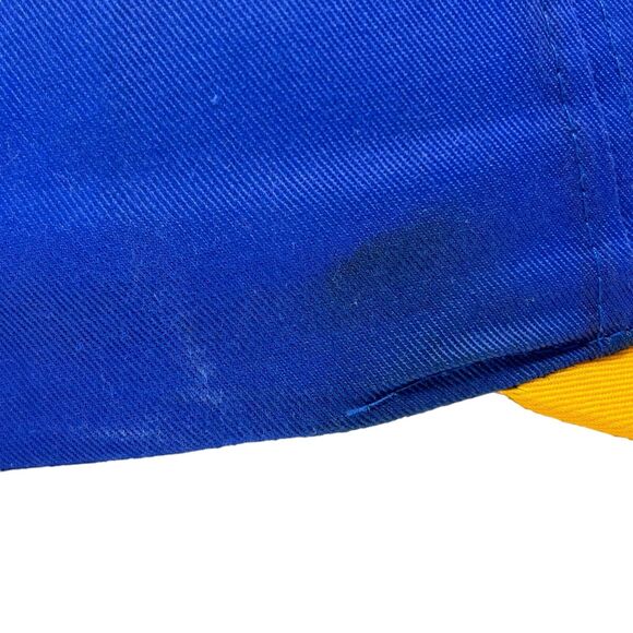 Vintage Los Angeles LA Rams Hat Baseball Cap 90s Blue NFL Football Snapback - Picture 4 of 12